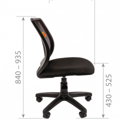 Кресло для оператора CHAIRMAN 699 Б/Л (ткань стандарт/сетка TW-01) в Нижнекамске - nizhnekamsk.mebel24.online | фото 7