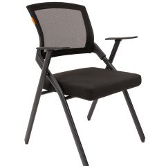 Кресло для посетителей CHAIRMAN NEXX (ткань стандарт черный/сетка DW-01) в Нижнекамске - nizhnekamsk.mebel24.online | фото