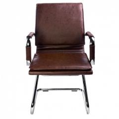 Кресло для посетителя Бюрократ CH-993-Low-V/Brown коричневый в Нижнекамске - nizhnekamsk.mebel24.online | фото 4