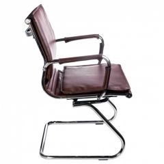 Кресло для посетителя Бюрократ CH-993-Low-V/Brown коричневый в Нижнекамске - nizhnekamsk.mebel24.online | фото 2