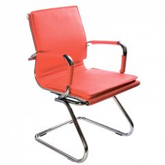 Кресло для посетителя Бюрократ CH-993-Low-V/Red красный в Нижнекамске - nizhnekamsk.mebel24.online | фото