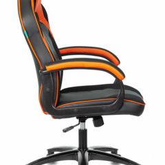 Кресло игровое Бюрократ VIKING 2 AERO ORANGE черный/оранжевый в Нижнекамске - nizhnekamsk.mebel24.online | фото 3