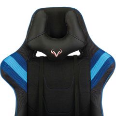 Кресло игровое Бюрократ VIKING 4 AERO BLUE черный/синий в Нижнекамске - nizhnekamsk.mebel24.online | фото 6