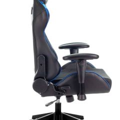 Кресло игровое Бюрократ VIKING 4 AERO BLUE черный/синий в Нижнекамске - nizhnekamsk.mebel24.online | фото 8