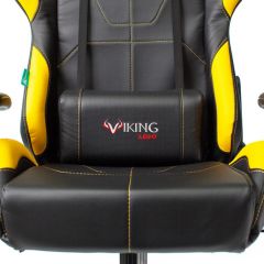 Кресло игровое Бюрократ VIKING 5 AERO YELLOW черный/желтый в Нижнекамске - nizhnekamsk.mebel24.online | фото 7