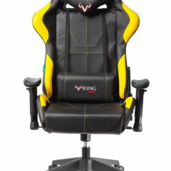 Кресло игровое Бюрократ VIKING 5 AERO YELLOW черный/желтый в Нижнекамске - nizhnekamsk.mebel24.online | фото 3