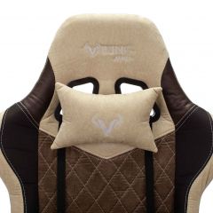 Кресло игровое Бюрократ VIKING 7 KNIGHT BR FABRIC коричневый/бежевый в Нижнекамске - nizhnekamsk.mebel24.online | фото 6