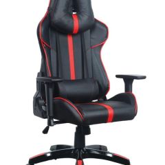 Кресло компьютерное BRABIX "GT Carbon GM-120" (черное/красное) 531931 в Нижнекамске - nizhnekamsk.mebel24.online | фото
