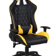 Кресло компьютерное BRABIX "GT Master GM-110" (черное/желтое) 531927 в Нижнекамске - nizhnekamsk.mebel24.online | фото
