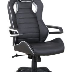 Кресло компьютерное BRABIX "Techno Pro GM-003" (черное/серое, вставки серые) 531814 в Нижнекамске - nizhnekamsk.mebel24.online | фото
