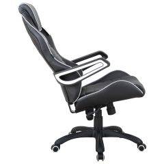 Кресло компьютерное BRABIX Techno Pro GM-003 (экокожа черное/серое, вставки серые) 531814 в Нижнекамске - nizhnekamsk.mebel24.online | фото 6