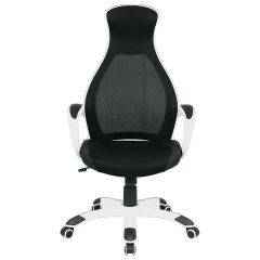 Кресло офисное BRABIX PREMIUM "Genesis EX-517" (белый/черный) 531573 в Нижнекамске - nizhnekamsk.mebel24.online | фото 2