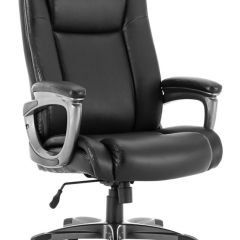 Кресло офисное BRABIX PREMIUM "Solid HD-005" (рециклированная кожа, черное) 531941 в Нижнекамске - nizhnekamsk.mebel24.online | фото