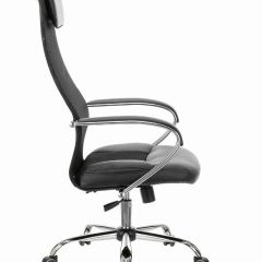 Кресло офисное BRABIX PREMIUM "Stalker EX-608 CH" (хром, ткань-сетка/кожзам, черное) 532091 в Нижнекамске - nizhnekamsk.mebel24.online | фото 2