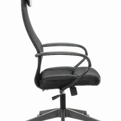 Кресло офисное BRABIX PREMIUM "Stalker EX-608 PL" (ткань-сетка/кожзам, черное) 532090 в Нижнекамске - nizhnekamsk.mebel24.online | фото 3
