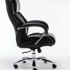 Кресло офисное BRABIX PREMIUM "Status HD-003" (хром, черное) 531821 в Нижнекамске - nizhnekamsk.mebel24.online | фото 3