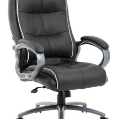 Кресло офисное BRABIX PREMIUM "Strong HD-009" (экокожа черная, ткань серая) 531945 в Нижнекамске - nizhnekamsk.mebel24.online | фото