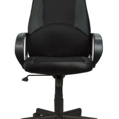 Кресло офисное BRABIX "City EX-512" (кожзам черный, ткань черная) 531407 в Нижнекамске - nizhnekamsk.mebel24.online | фото 4