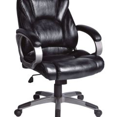 Кресло офисное BRABIX "Eldorado EX-504", экокожа, черное, 530874 в Нижнекамске - nizhnekamsk.mebel24.online | фото