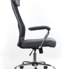 Кресло офисное BRABIX "Flight EX-540" (хром, ткань, сетка, серое) 531848 в Нижнекамске - nizhnekamsk.mebel24.online | фото 3
