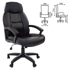 Кресло офисное BRABIX "Formula EX-537" (черное) 531388 в Нижнекамске - nizhnekamsk.mebel24.online | фото 2