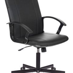 Кресло офисное BRABIX "Simple EX-521" (экокожа, черное) 532103 в Нижнекамске - nizhnekamsk.mebel24.online | фото 1