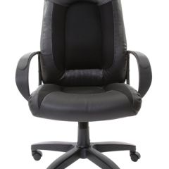 Кресло офисное BRABIX "Strike EX-525" (экокожа черная, ткань черная) 531381 в Нижнекамске - nizhnekamsk.mebel24.online | фото 5