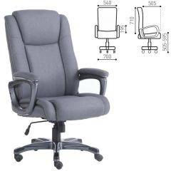 Кресло офисное BRABIX "Solid HD-005" (ткань/серое) 531823 в Нижнекамске - nizhnekamsk.mebel24.online | фото