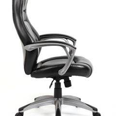 Кресло офисное BRABIX "Turbo EX-569" (экокожа, спортивный дизайн, черное) 531014 в Нижнекамске - nizhnekamsk.mebel24.online | фото 3