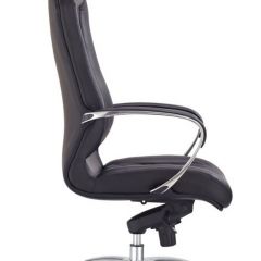 Кресло руководителя Бюрократ _AURA/BLACK черный в Нижнекамске - nizhnekamsk.mebel24.online | фото 3