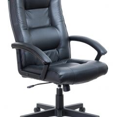 Кресло руководителя Бюрократ T-9906N/BLACK черный в Нижнекамске - nizhnekamsk.mebel24.online | фото