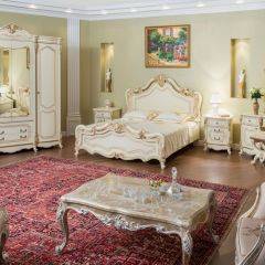 Кровать 1600 Мона Лиза (крем) в Нижнекамске - nizhnekamsk.mebel24.online | фото 5