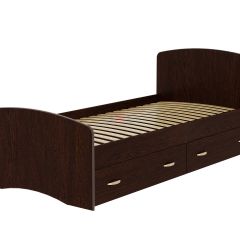 Кровать-6 одинарная с 2-мя ящиками (800*2000) в Нижнекамске - nizhnekamsk.mebel24.online | фото 3