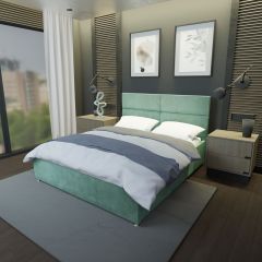 Кровать Аврора Решетка+ПМ+Дно (1600) в Нижнекамске - nizhnekamsk.mebel24.online | фото