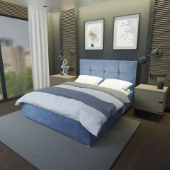 Кровать Бэлль Решетка+ПМ+Дно (1400) в Нижнекамске - nizhnekamsk.mebel24.online | фото 1