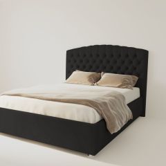Кровать Берлин с ПМ 900 (экокожа кольт ч) в Нижнекамске - nizhnekamsk.mebel24.online | фото 2