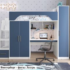 Кровать-чердак Тея (*Без Пенала) в Нижнекамске - nizhnekamsk.mebel24.online | фото 4