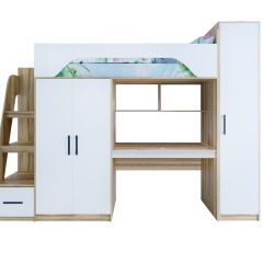 Кровать-чердак Тея (*Без Пенала) в Нижнекамске - nizhnekamsk.mebel24.online | фото 10