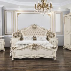Кровать 1800 Джоконда (крем) в Нижнекамске - nizhnekamsk.mebel24.online | фото 6
