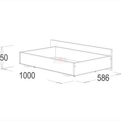 Кровать двойная Ольга 1Н + 2-а ящика (1200*2000) в Нижнекамске - nizhnekamsk.mebel24.online | фото 3