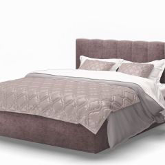 Кровать Элен 1600*2000 Rock 12 (серо-фиолетовый) в Нижнекамске - nizhnekamsk.mebel24.online | фото