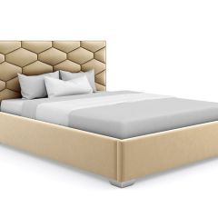 Кровать Коралл интерьерная +основание (200х200) в Нижнекамске - nizhnekamsk.mebel24.online | фото 6