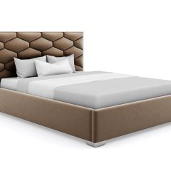 Кровать Коралл интерьерная +основание (200х200) в Нижнекамске - nizhnekamsk.mebel24.online | фото 11