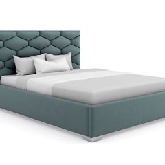 Кровать Коралл интерьерная +основание (200х200) в Нижнекамске - nizhnekamsk.mebel24.online | фото 14