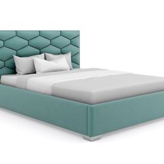 Кровать Коралл интерьерная +основание (200х200) в Нижнекамске - nizhnekamsk.mebel24.online | фото 17