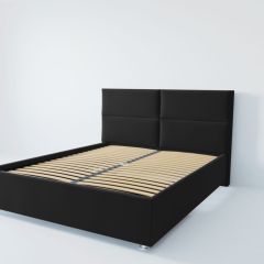 Кровать Корсика с ортопедическим основанием 1400 (экокожа кольт ч) в Нижнекамске - nizhnekamsk.mebel24.online | фото 2