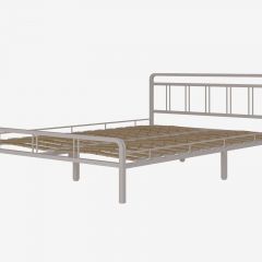 Кровать "Леон" Белая (1200*2000) (ножки-белые) в Нижнекамске - nizhnekamsk.mebel24.online | фото 3