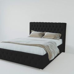 Кровать Версаль с ПМ 800 (экокожа кольт ч) в Нижнекамске - nizhnekamsk.mebel24.online | фото 1