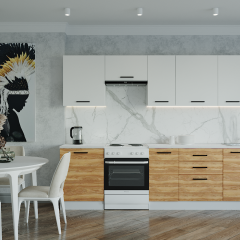 Кухонный гарнитур Лада 3000 (Стол. 26мм) в Нижнекамске - nizhnekamsk.mebel24.online | фото