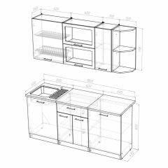 Кухонный гарнитур Лира макси 1800 в Нижнекамске - nizhnekamsk.mebel24.online | фото 4